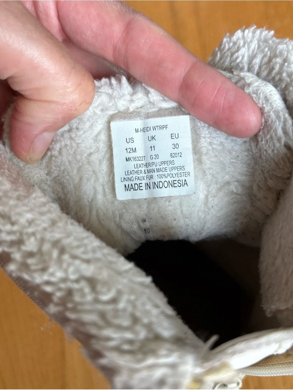 Merrell Kids Heidi Waterproof Winter Snow Boots Gray Navy Size 12